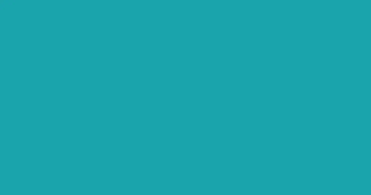 #1aa3ac teal blue color image