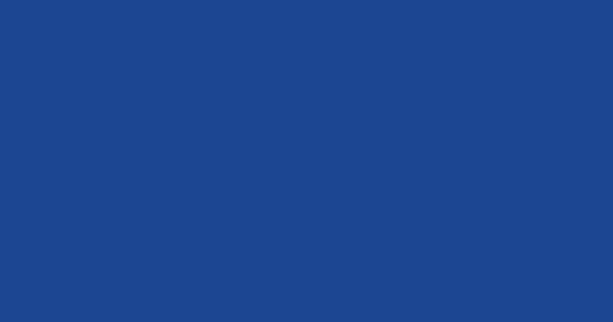 #1b4791 chathams blue color image