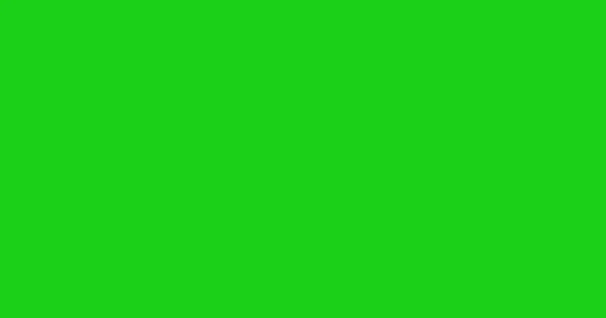 #1bcf18 malachite color image