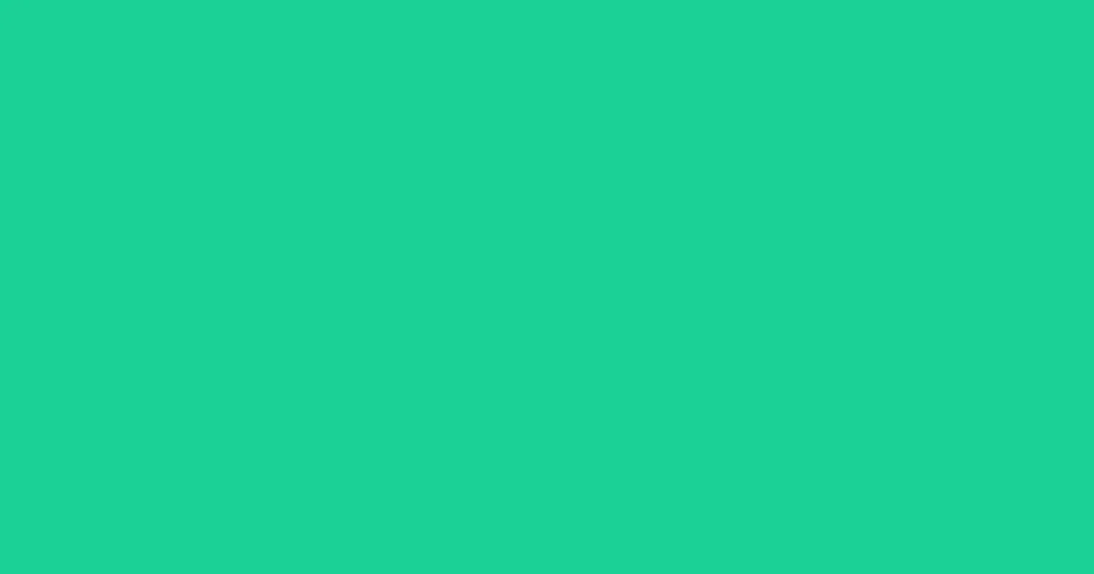 #1bd195 caribbean green color image