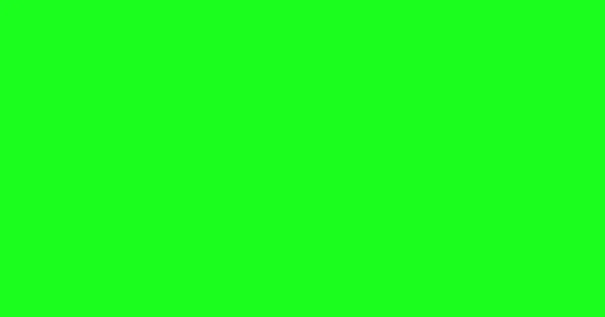 #1bfe1e green color image
