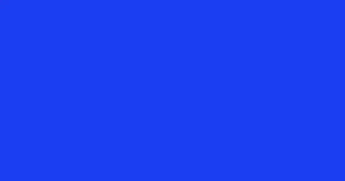 #1c3cf1 blue ribbon color image