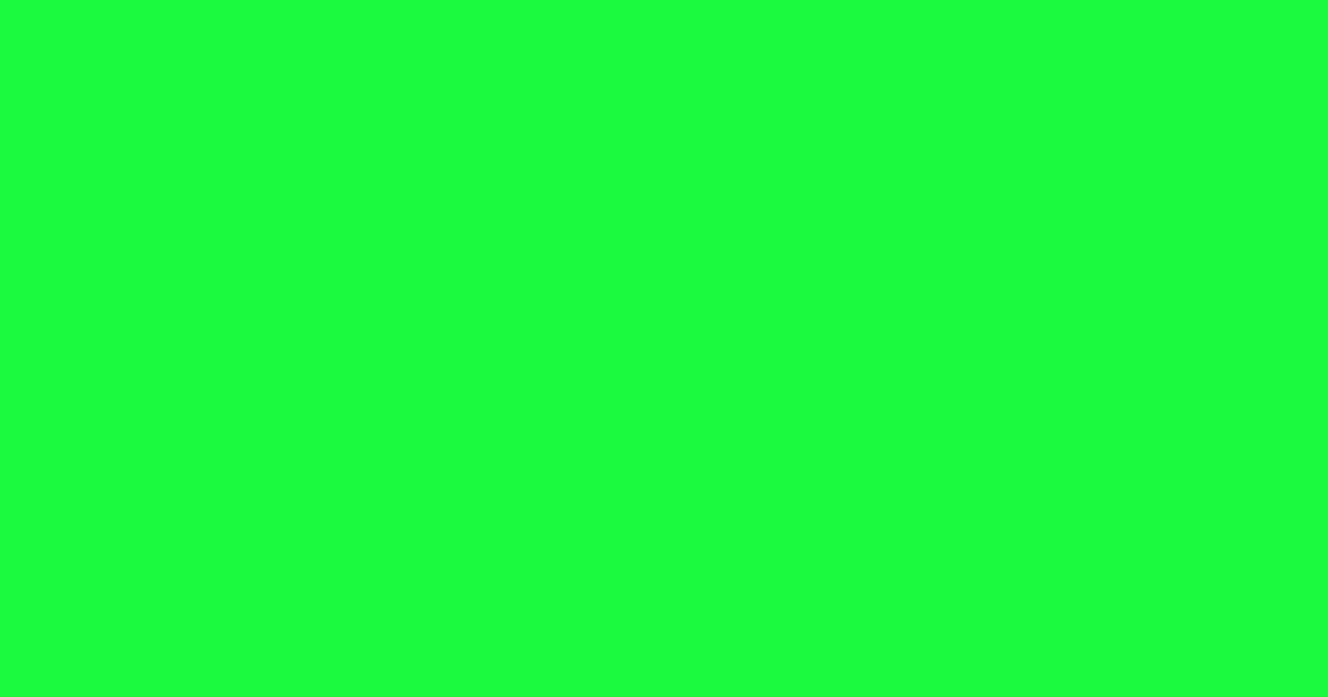 #1cf93f malachite color image