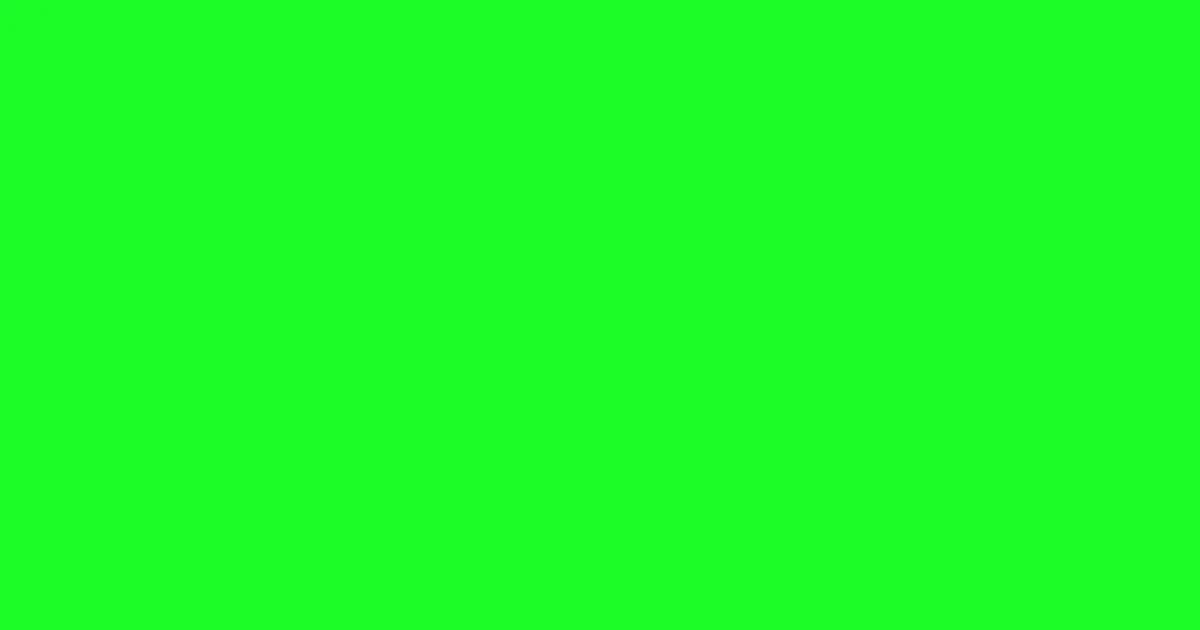 #1cfc25 green color image