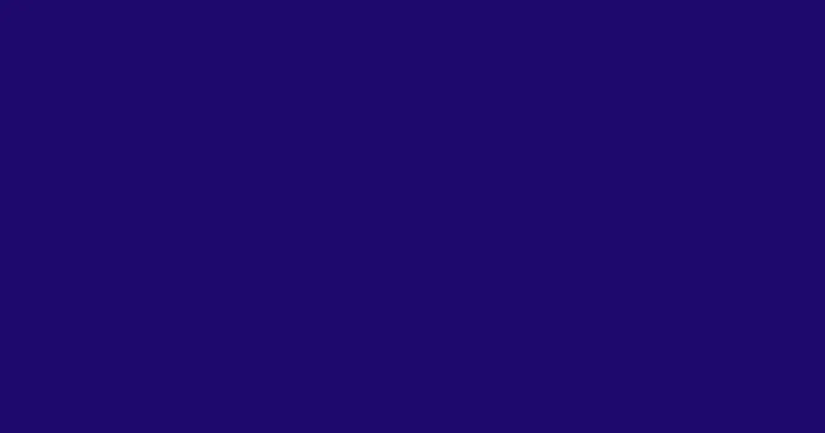 1d096d - Deep Blue Color Informations