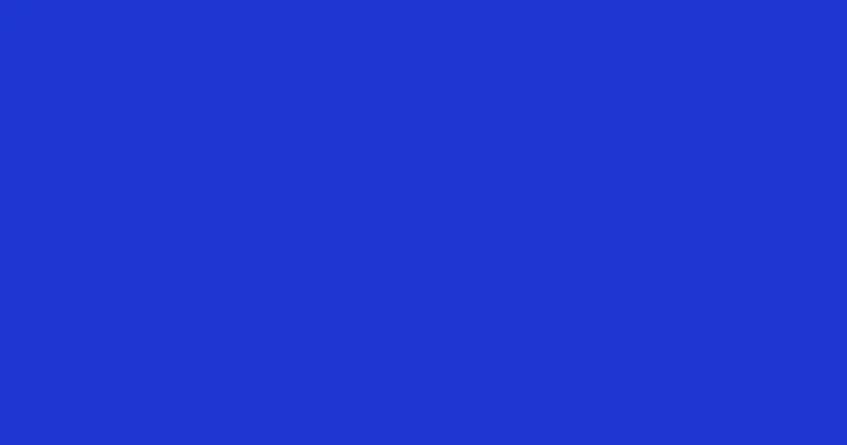 #1d35d1 persian blue color image