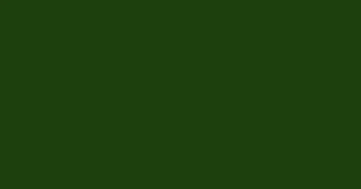 #1d3f0e deep forest green color image