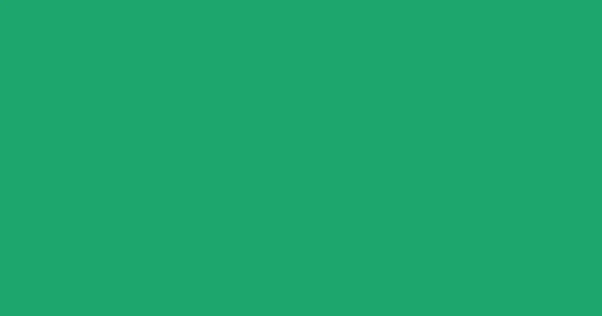 #1da66c green color image