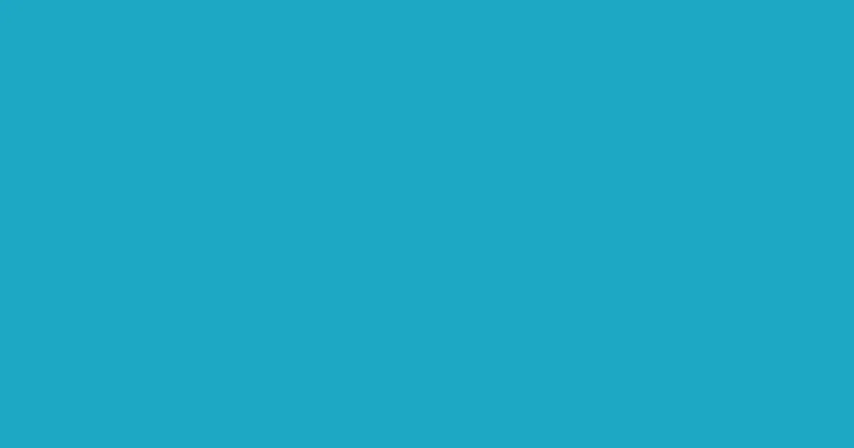 #1da8c4 pacific blue color image