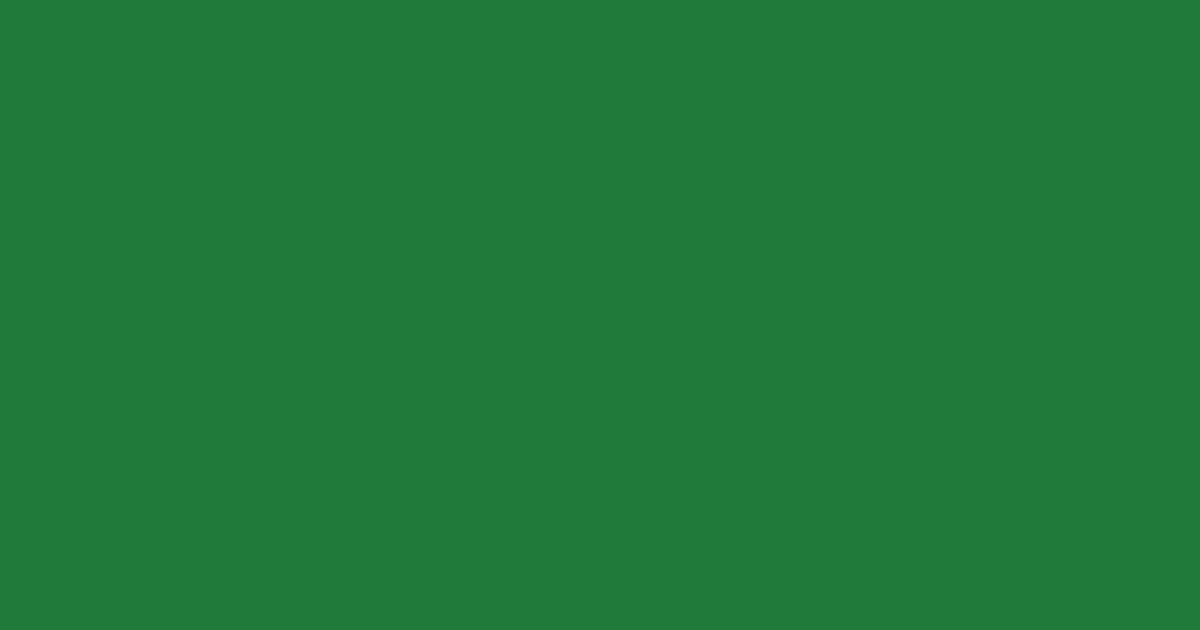 1e7a3b - Forest Green Color Informations