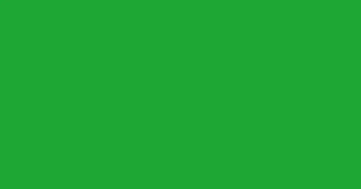 #1ea635 slimy green color image