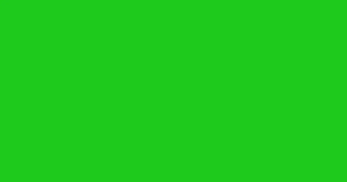 1eca1b - Slimy Green Color Informations