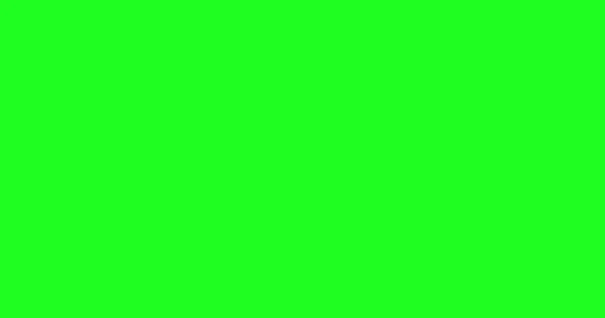 #1efd21 green color image