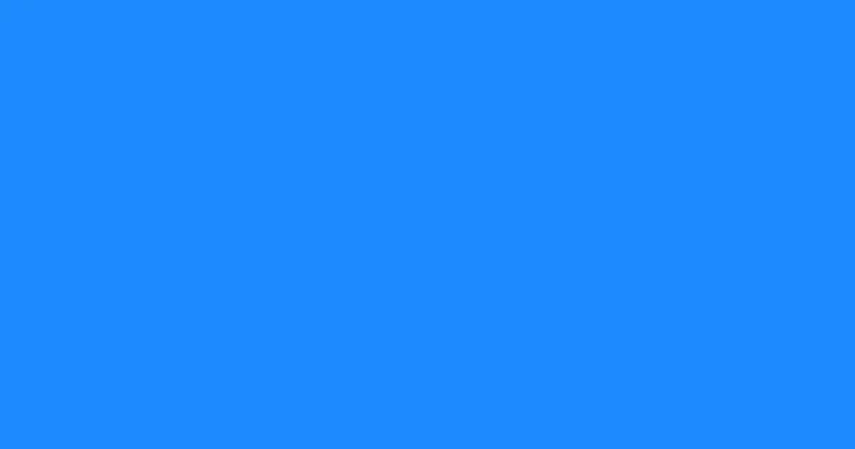 #1f8aff dodger blue color image