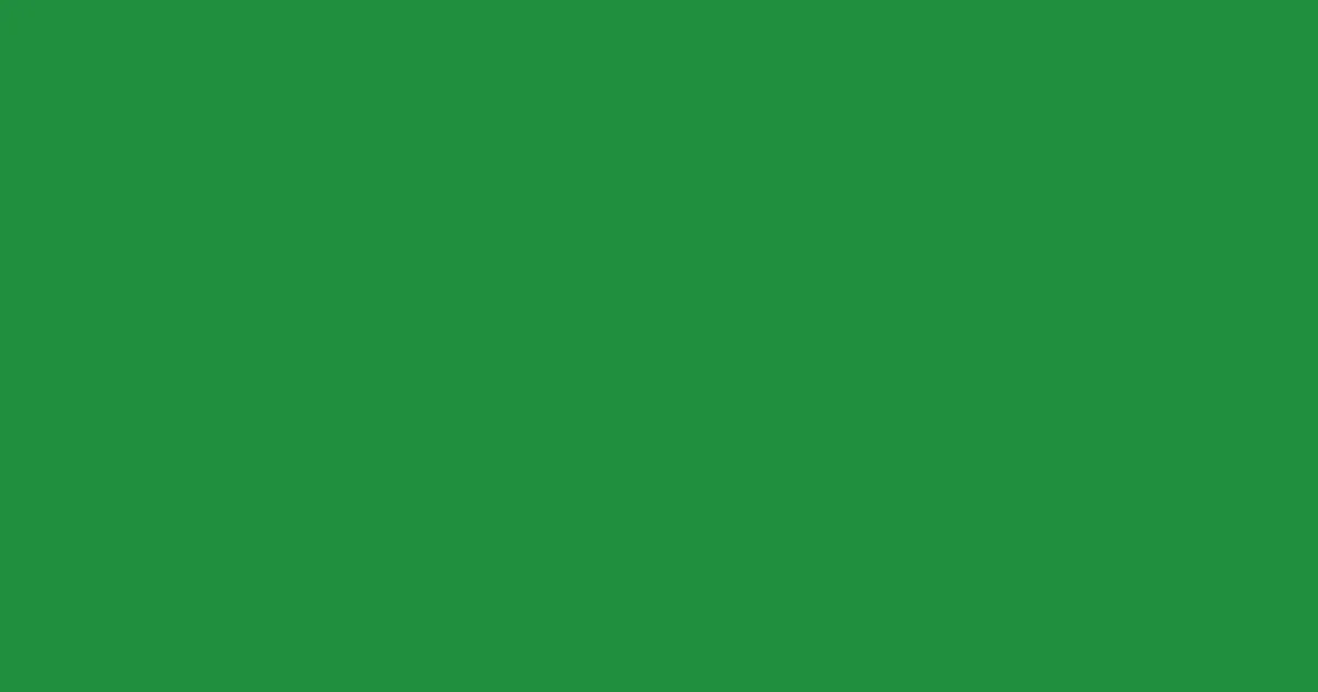 #1f8e3e forest green color image