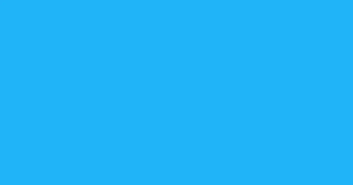 #1fb3f8 dodger blue color image