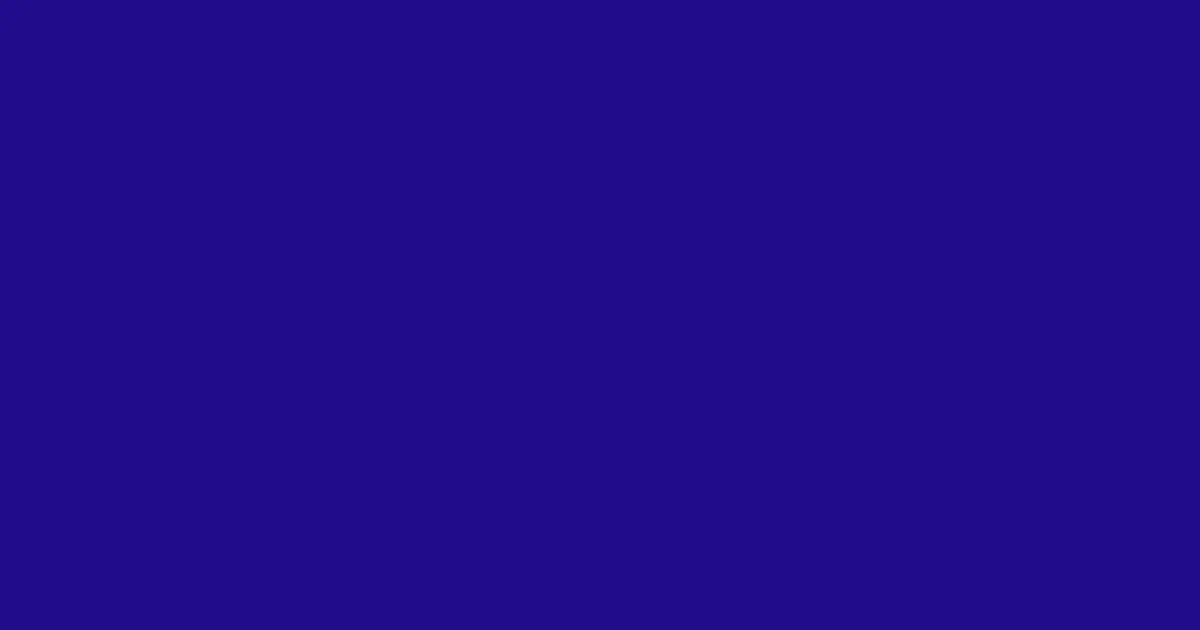 #200c8a blue gem color image