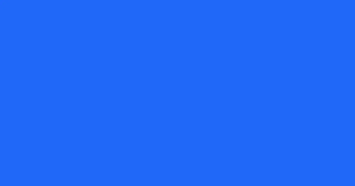 #2068f8 blue color image