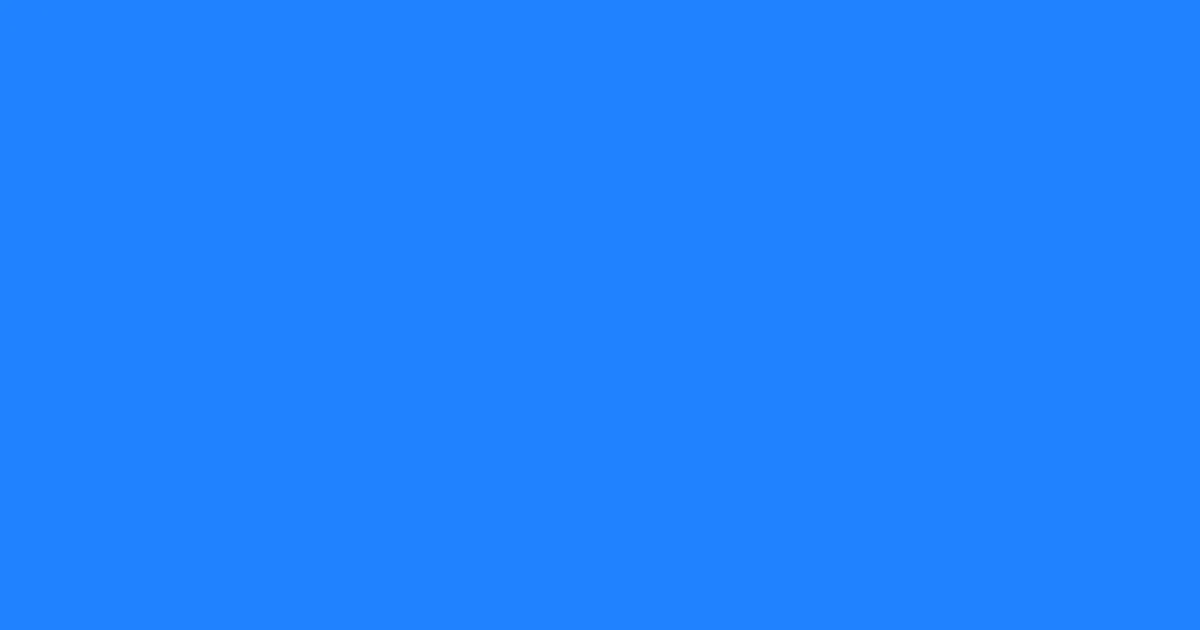 #2082ff blue color image