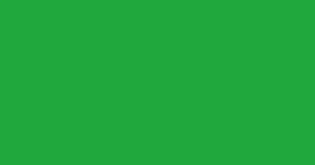 #20a83c forest green color image