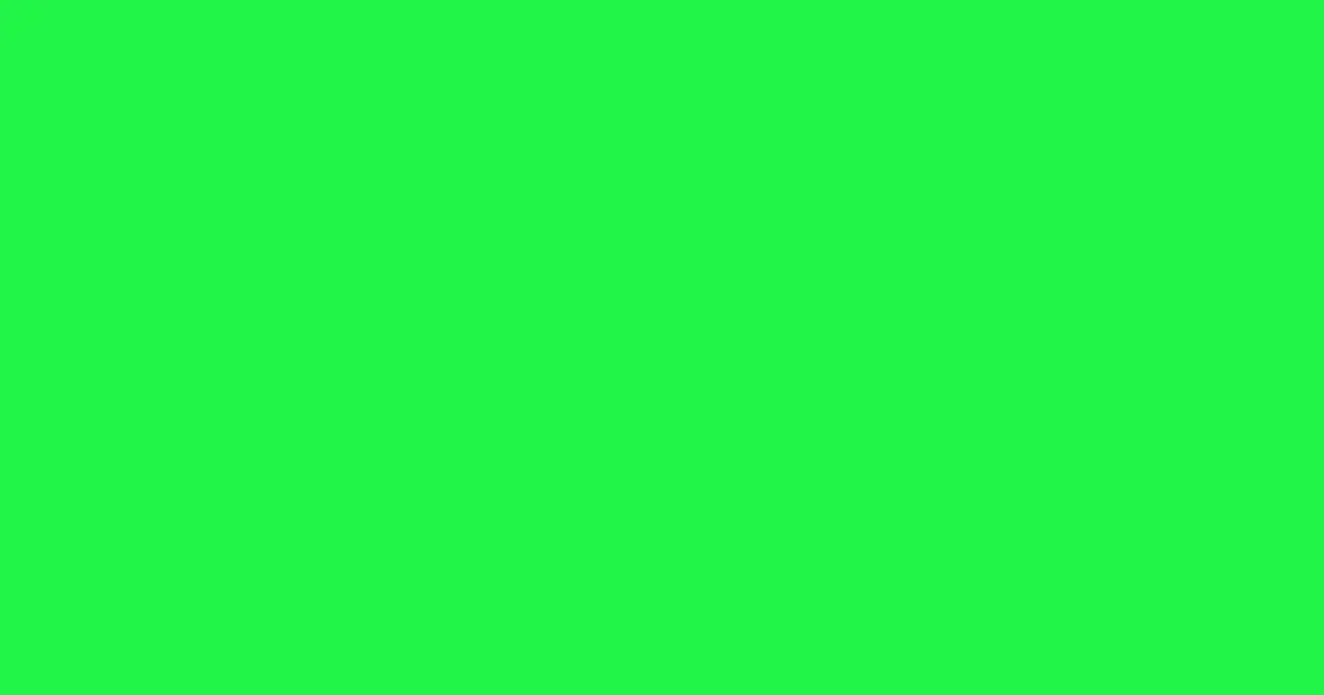 #20f547 malachite color image
