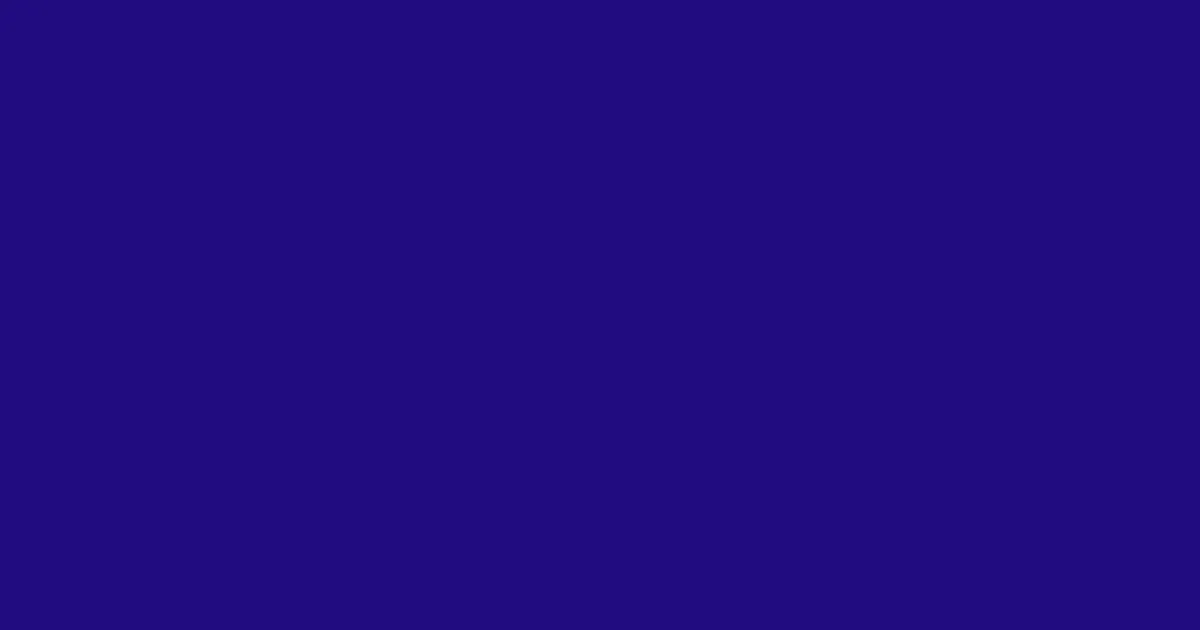 #210c81 blue gem color image