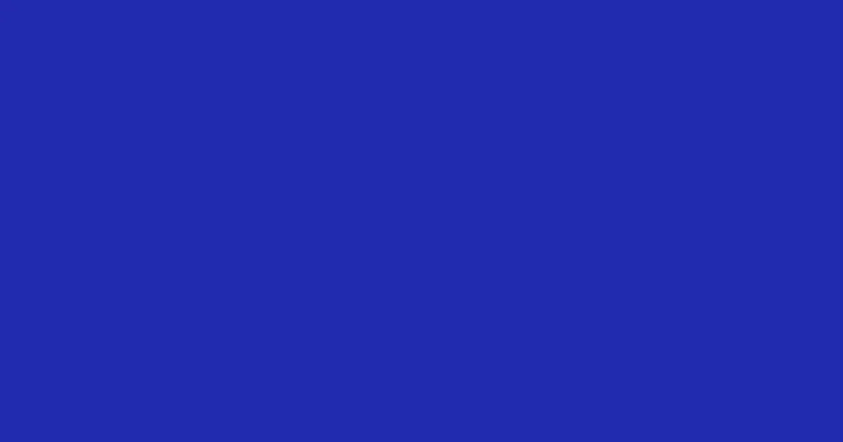 #222bad denim blue color image