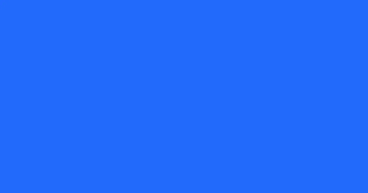 #226bfa blue color image