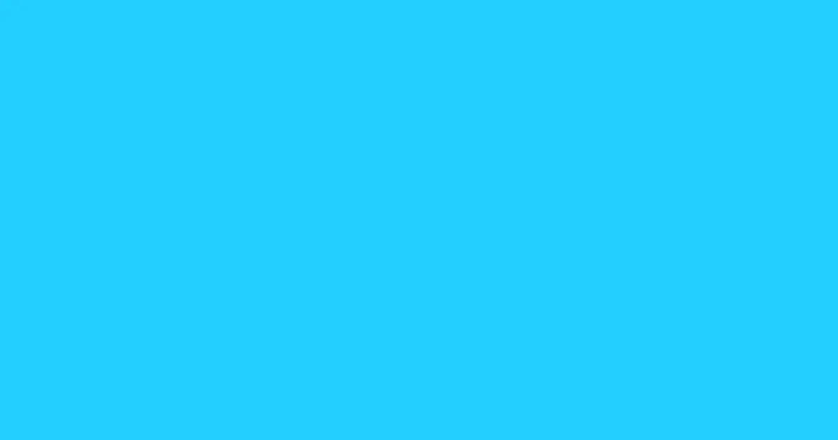 #22ceff dodger blue color image
