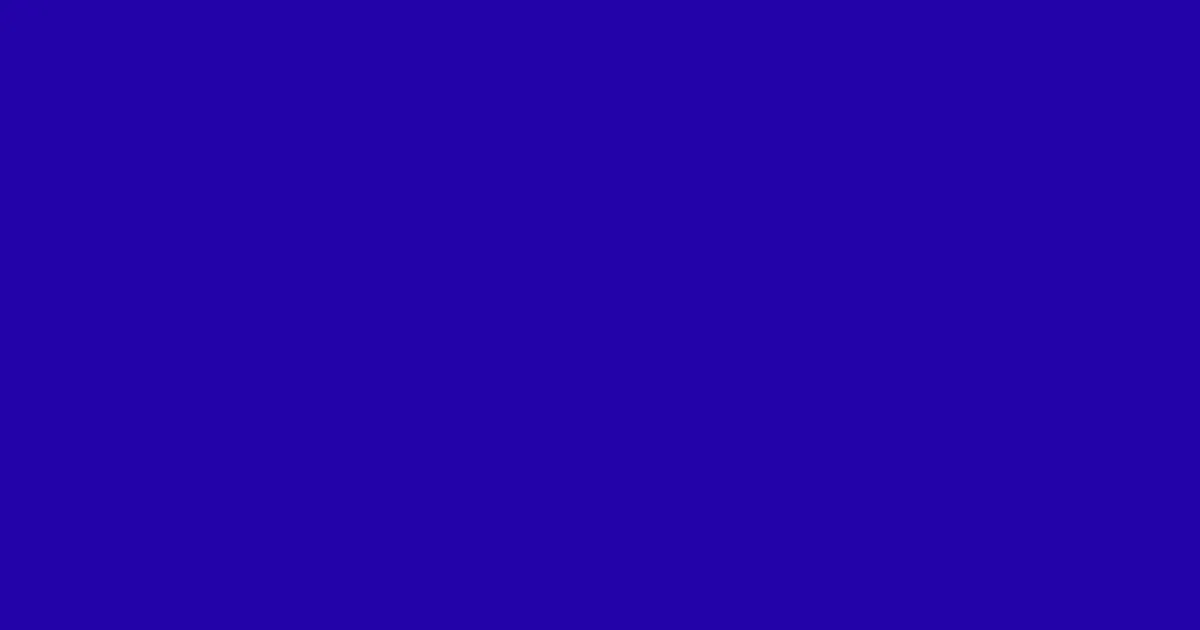 #2303a7 blue gray color image