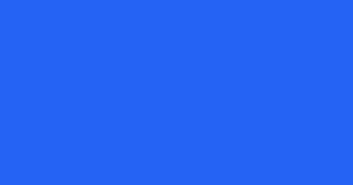 #2362f2 blue color image