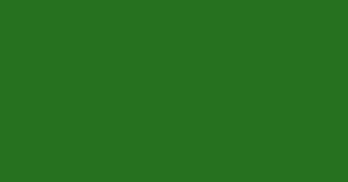 #23701f forest green color image