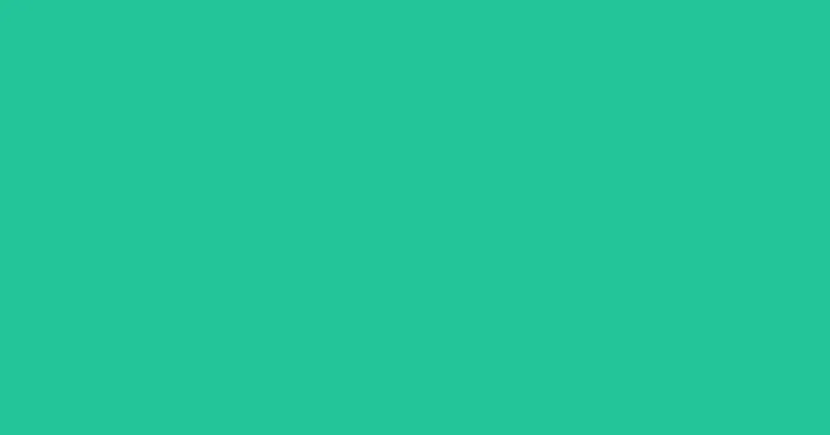 23c499 - Caribbean Green Color Informations