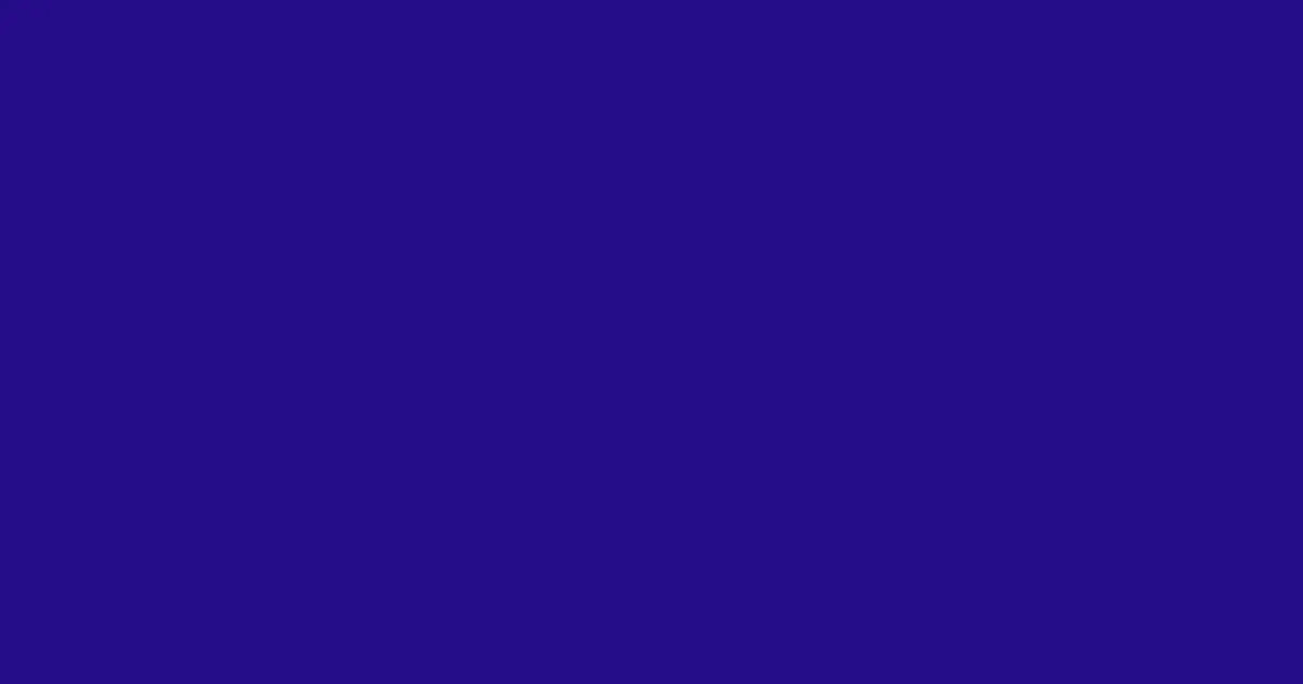 #240c87 blue gem color image