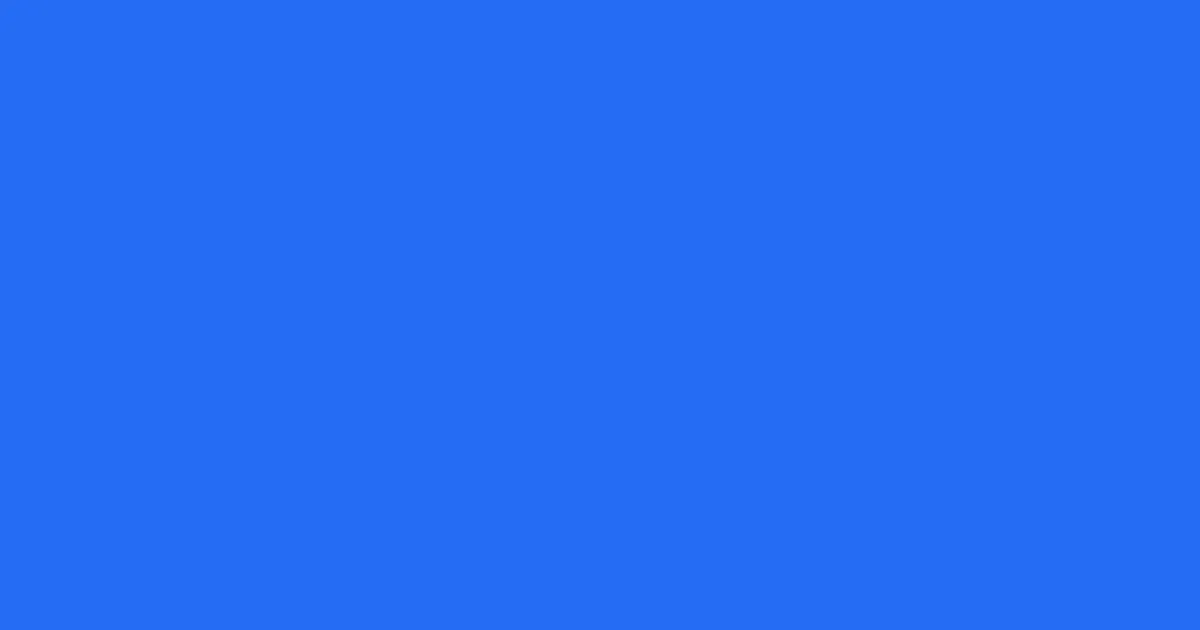 #246cf3 blue color image