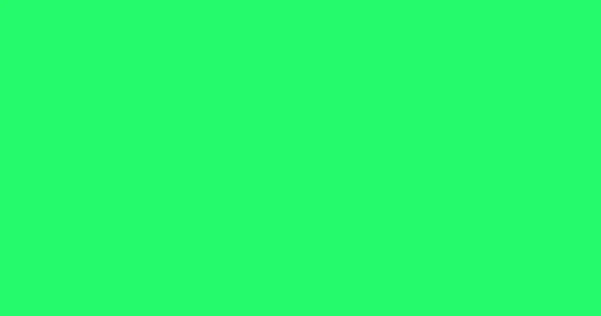 #24fa6b spring green color image