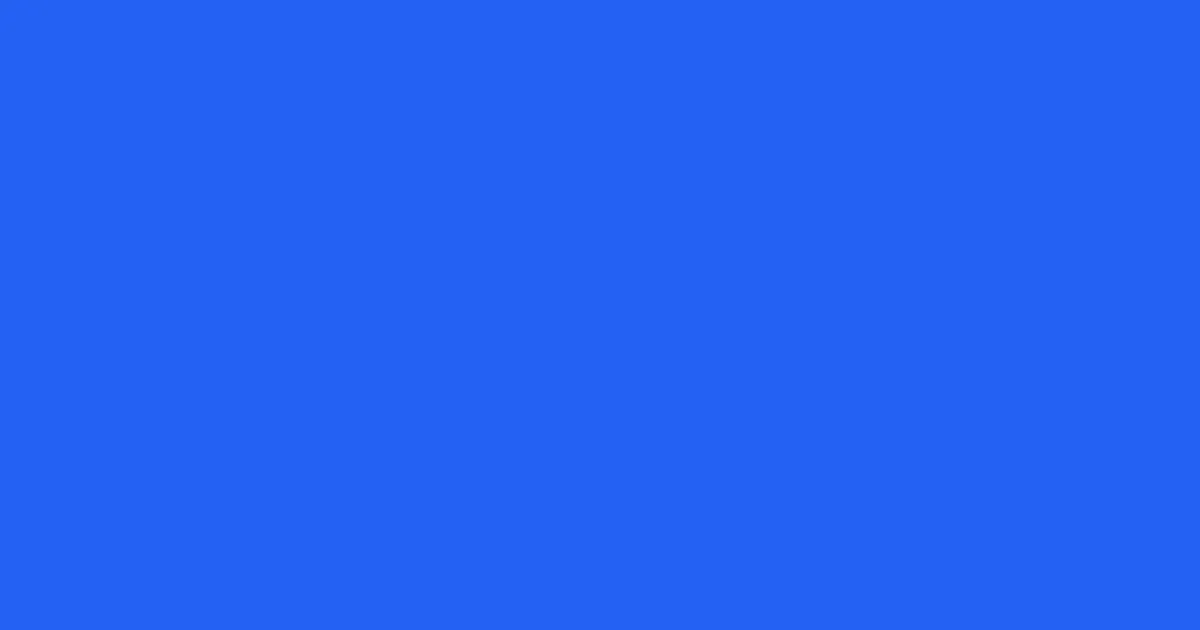 #2560f2 blue color image