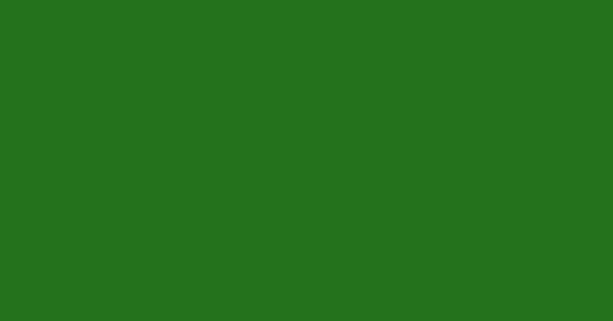 #25731e forest green color image