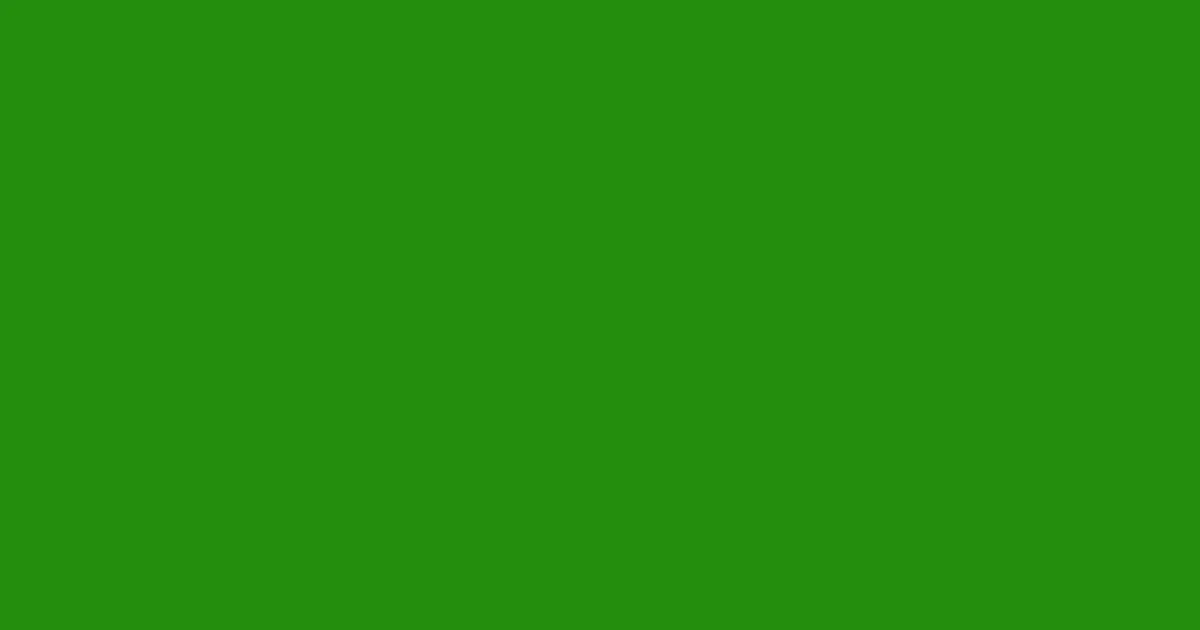 #258d0d slimy green color image