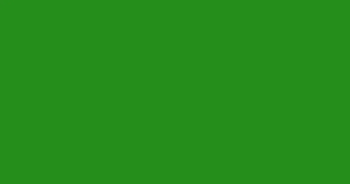 #258e1b slimy green color image