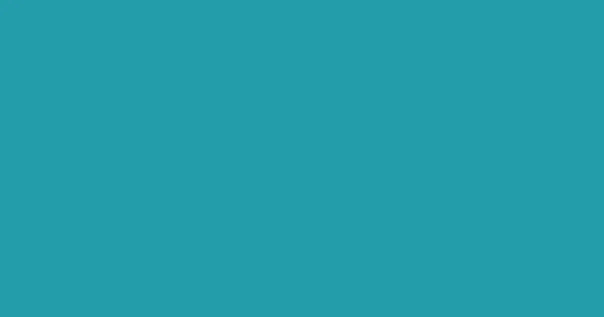 #259daa eastern blue color image
