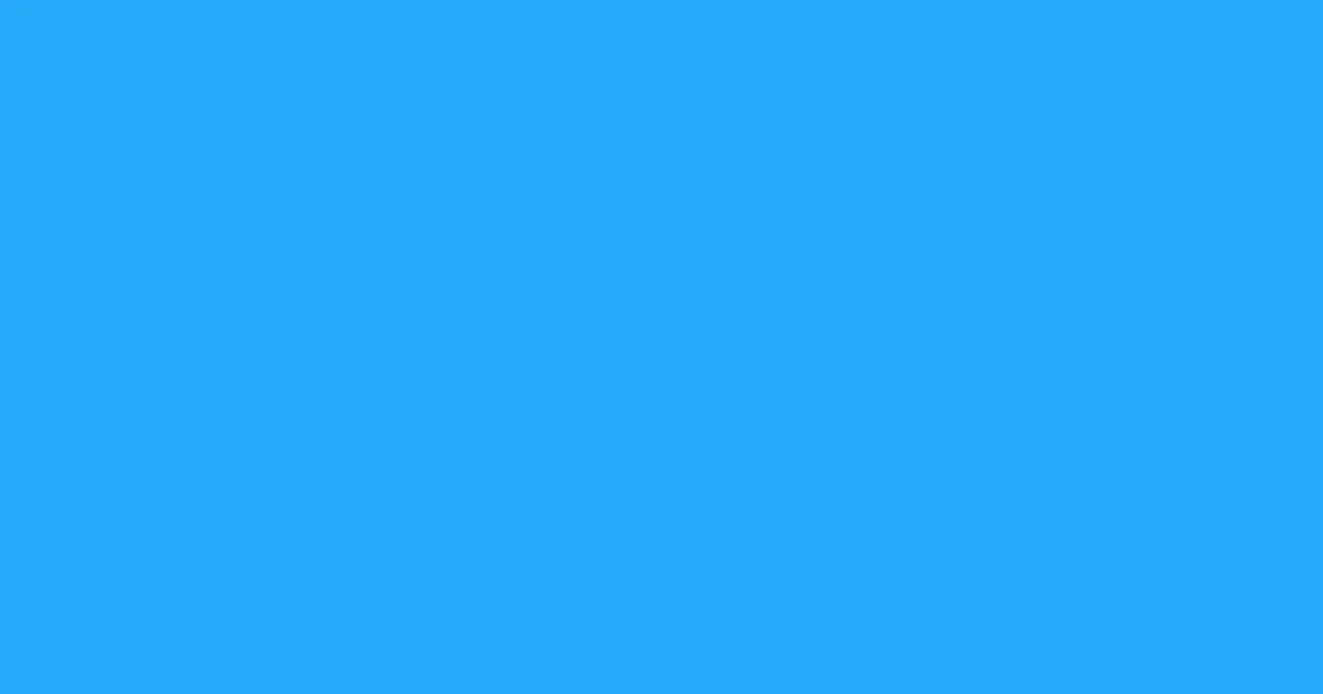 25aaf7 - Dodger Blue Color Informations