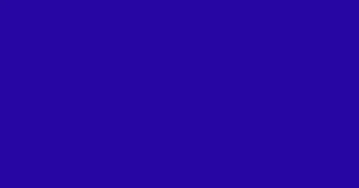 #2606a2 ultramarine color image