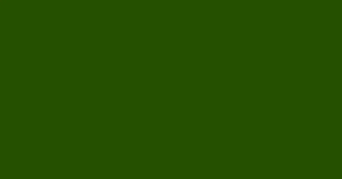 #264f00 verdun green color image