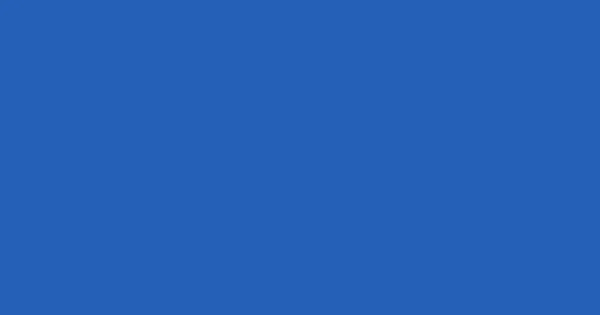#265fb7 cerulean blue color image
