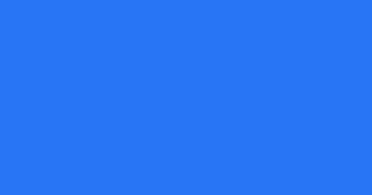 #2675f4 blue color image