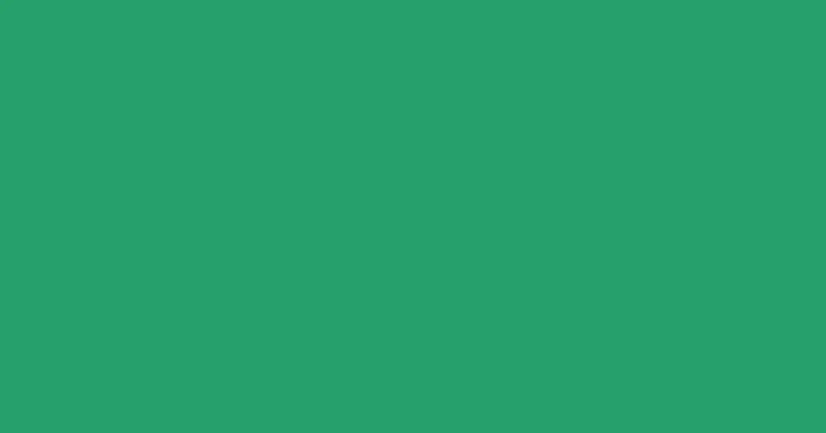 #269f6c jungle green color image