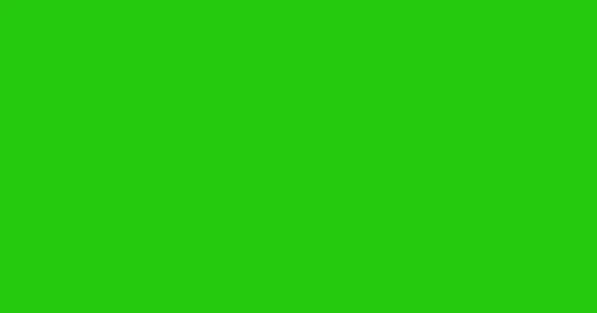 #26ca0e slimy green color image