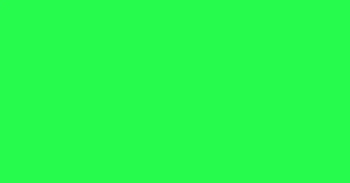 #26fb4d malachite color image