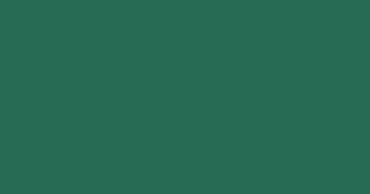 #276a53 green pea color image
